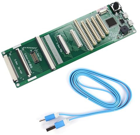 GMBYLBY Laptop-Tastatur-Testgerät, Testgerät, Werkzeugmaschine, USB-Schnittstelle, USB-Schnittstelle, Tastatur-Testmodul, universelles 40-poliges Testgerät