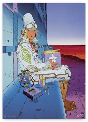 Mœbius Production Moebius Starwatcher Sammelposter Grenze (50 x 70 cm)