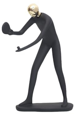 YOYUMI Statue Sportler Ornamente Skulpturen Wohnzimmer Heimtextilien Tv-Schrank Kleinmöbel Tischtennisspieler