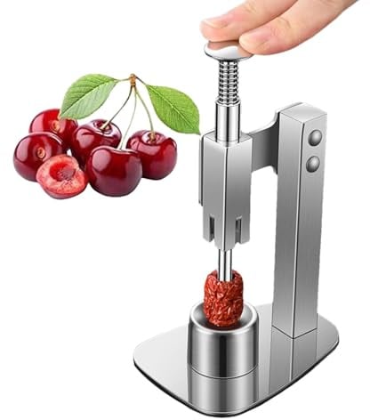 Cherry Pit Remover - Edelstahl Entkerner Werkzeug - Mehrzweck