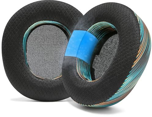 WC Freeze Nova Pro Wireless -Almohadillas de Gel refrescante para los Auriculares inalámbricos Arctis Nova Pro Solamente (no se adaptan a Otros Modelos) Fabricadas por Wicked Cushions| The Simulation