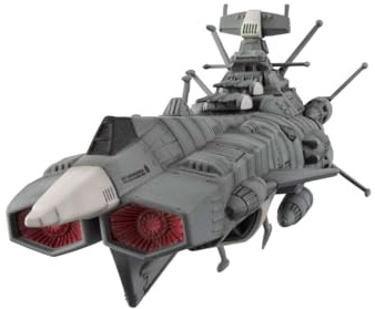 MegaHouse Cosmo Fleet Special Space Battleship Yamato 2202 Warriors of Love Earth Federation Andromeda Class Erstes Schiff Andromeda Re. ca.7,5 Zoll (190 mm), PVC vorgemalte Actionfigur