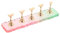 Vaguelly 1set Acrylic Nail Display Stand for Nail Art Practice Gradient Base Magnetic Holder for Beginners and Professionals for Diy Manicure