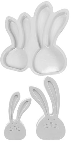 Vartegas Silikonformen Ostern Osterhase Gießformen DIY Osterdeko Hase Gipsformen Für Schokolade Gips Bastelbeton Und Handwerk