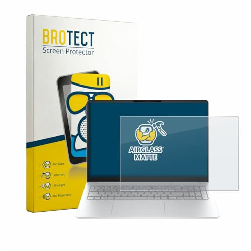 BROTECT Entspiegelungs Schutzglas für HP OmniBook 3 16 16-bw0750ng Schutzfolie Panzer Glas Matt [Extrem Kratzfest 9H, Anti-Reflex, Anti-Fingerprint]
