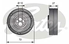 GATES T41216 Spannrolle Zahnriemen 078109243 078109243C 7786-21436