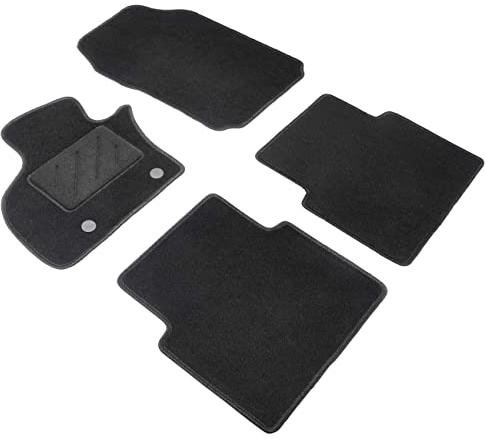 WALSER Comfort Auto Teppiche für Renault Zoe 06/2012 - Facelift 2019, 100% passgenaue Auto Fußmatten Made in Europe, Fußmatte Auto, Autoteppich Auto, Fussmatten Auto