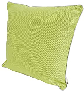 CB Home & Style Outdoor Garten Kissen Garngefärbt Uni Wasserabweisend 45 x 45 cm (Grün)