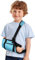 Armschlinge, Child Arm Sling Schulter Wegfahrsperre Kids Arm Sling mit Bund und Aufbewahrungstaschen für Kinder gebrochener Arm, Ellbogen, Handgelenkstütze und Wiederherstellung von Verletzungen