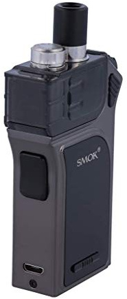 Smok Mag Pod E-Zigaretten Set | Pod-System | 40 Watt | 5,5ml | DL- & MTL-fähig - Farbe: gunmetal