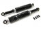 280mm Verstellbares Stoßdämpfer Set in Schwarz, 5-fach einstellbares Federbein passend für Honda Dax, Monkey, Zündapp, Puch, Hercules, KTM, Simson – Universal Stoßdämpfer inkl. 8mm Reduzierhülsen