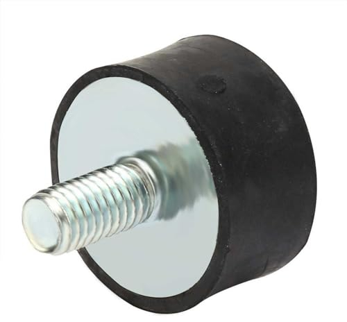 amortiguador de goma M8, silentblock aire acondicionado almacén de goma para Compresores de Aire, Coche Barco Bobinas, diseño geométrico (VD30*15)