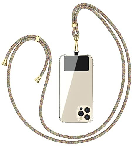 EAZY CASE - Handykette Universal [KOMPATIBEL MIT JEDEM Handy] - Handyband & Schnur zum Umhängen - Handyhülle mit Kette - Handy Umhängeband - Phone Strap Schnur - Lanyard Handy Kordel - Phone Chain