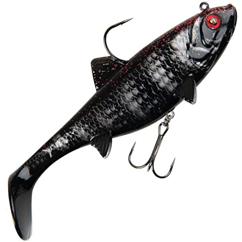 Fox Rage Replicant Wobble Swimbait Rubber Fish Colour: Nightmare UV, Length / Weight: 18 cm, 90 g