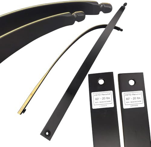 SHARROW 58 Zoll Take-Down Recurvebogen Set 20-55 Lbs Zielscheibe BogenschießEn Jagdbogen Pfeil Und Bogen Erwachsene Sportbogen für Jagd Hunting Jugendliche DraußEn Spielzeug (Bogenglieder, 40Lbs)