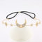IYOU Halo Moon Stirnband Gold Stern Haarbänder Krone Party Halloween Kostüm Kopfkette Zubehör für Frauen