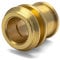 Adept Technology 15mm to 10mm Brass Valve Reducer Converter - Fast Installation - Compatible with Standard Radiator Valves and Microbore Pipe Insertion, Pack of 1
