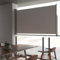 Higsose Tenda da Sole Laterale Retrattile 140x300 cm Grigia Tenda da Sole per Balcone Tende Esterno Tenda Laterale Avvolgibile Frangivento Design Semplice Ma Elegante Tutela della Privacy