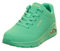 Skechers Uno, Zapatillas Mujer, Turquoise Durabuck Mesh, 38 EU