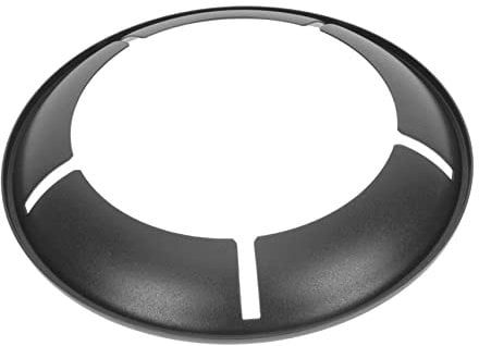 Yardwe 1 Pc Estufa De Gas Parabrisas Hoguera De Acero Soporte Wok Pozo De Fuego para Acampar Aro para Wok De Cocina De Gas Fuego Pesado Reunir Apoyo Wok De Fuego Planchar Universal Metal