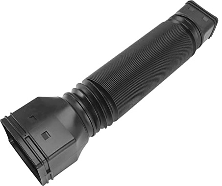 PenRux Regenrinnen-Fallrohrverlängerungen, Flexibel, (20–59 Zoll) Einziehbare Abfluss-Fallrohrverlängerung, Dachrinnenanschluss, Regenwasserableitung, Entwässerungsrohrverbinder (Black)