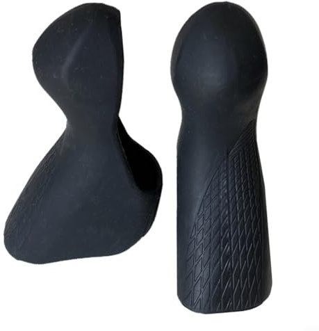 Protégez et améliorez votre vélo avec des capots de levier de frein, matériau en caoutchouc, conçu pour levier de vitesses St 5700 105, plusieurs choix de couleurs (noir)