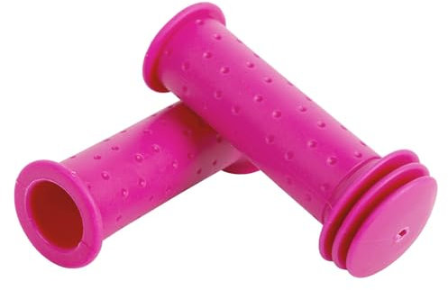 Sugeru®Fahrradgriffe Kinder,22mm Fahrrad Griffe/Lenkergriffe Kinder mit Höchster Sicherheit Prallschutz,Scooter Gummi Griffe,Fahrrad Zubehör Kinder für Roller,Dreirad,Kinder Laufrad (A-Rosa)