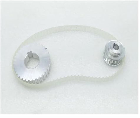 Antriebsriemen Übertragungsriemen Keilriemen Aluminiumlegierung Synchrongetriebe S/N C1-022 Zahnriemenscheibe Motorriemen Getriebe Antriebsrad Für Sieg Drehmaschine C1 (Size : 022C add Belt)