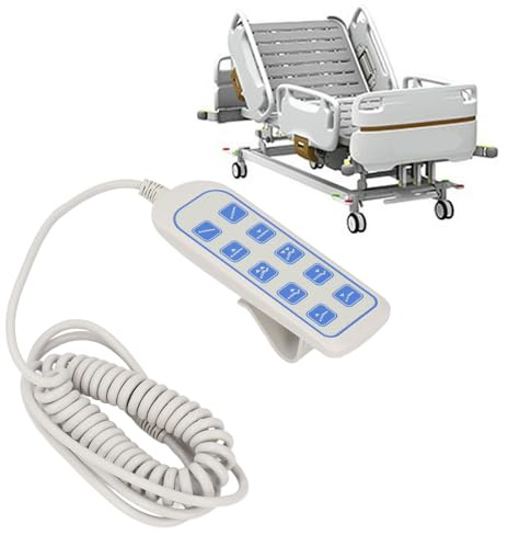 Pulsantiera Elettrica per Poltrona Reclinabile o Poltrona Reclinabile, Pulsantiera a 10 Pulsanti - Connettore a 8 Pin Pulsantiera Elettrica per Poltrona Reclinabile, Telecomando
