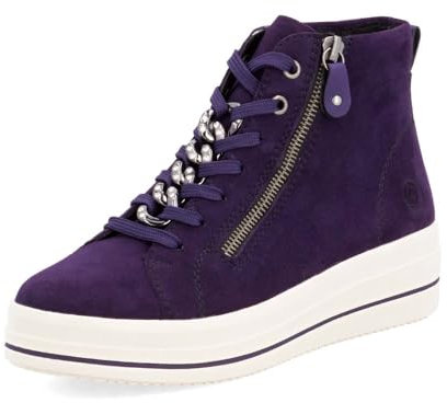 Remonte Baskets montantes D1C70 pour femme, semelle lâche, Rose 30, 43 EU