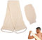 Gant Exfoliant Corps Gant de Crin, Sangle Lave Dos, Sac à Savon Exfoliant en JutePeau Naturellement Élimine Les Peaux Mortes Efficacement pour Corps Et Visage Femme Et Homme