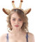 Plüsch Tier Ohren Stirnband Tier Haarreif mit Ohren, Tierohren Kopfbedeckung Cartoon Tierohren Haarschmuck, Kopfschmuck, Niedliche Cosplay Kostüm Zubehör für Karneval, Fasching, Mottoparty (Hirsch)