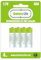 Battery Life AAA Rechargeable Batteries (4 pack) 150mAh Ni-MH 1.2v Household UK Brand