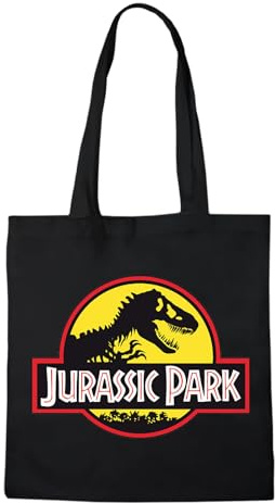 Elbenwald Jutebeutel - Motive wie Supernatural, Spider-Man, Jurassic Park & mehr 38 x 41 cm Mehrfarbig Unisex 100% Baumwolle