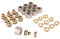 Wiroflex 26127 2 Adattatore ad Anello a Morsetto Sistema a Vite per Tubo Composito Multistrato, Finitura cromata, 3/4 A x 20 mm, Set di 10 Pezzi