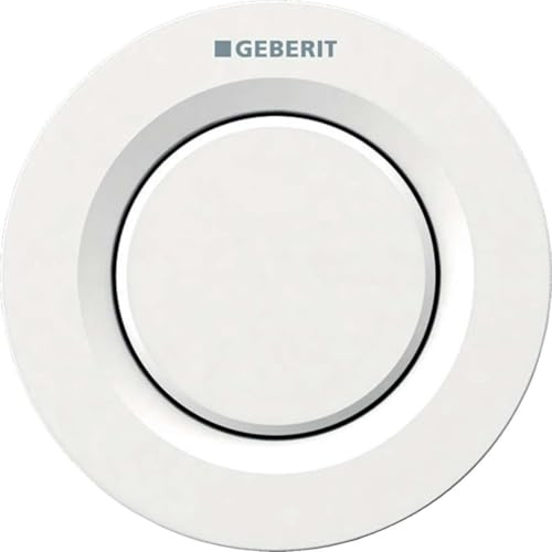 GEBERIT serie 116.040.11.1 Comando pneumatico Tipo01 Sigma12 da incasso monotasto bianco