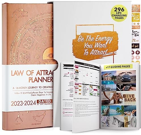 2025-2026 Planner Weekly and Monthly | 16-Month Life Planner to Increase Focus & Productivity | Reduce Overwhelm & Achieve Your Biggest Goals | Include Gift Box & Stickers | Sep 2025-Dec 2026