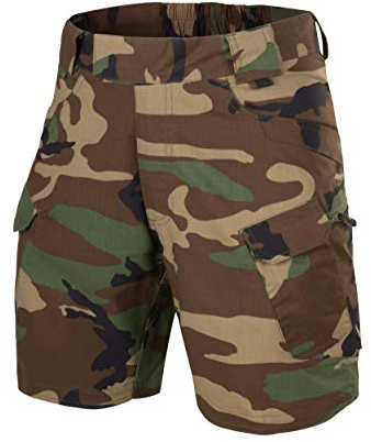 Helikon-Tex Urban Tactical Shorts Kurze Taktische CARGOSHORTS 8,5 inch - US Woodland
