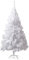 VIGIVISION Árbol de Navidad Artificial - Soporte de Pie Metálico - Fácil Montaje 210CM Blanco