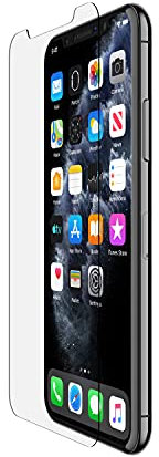 Belkin iPhone 11 Pro Screen Protector TemperedGlass Anti-Microbial (Advanced Protection plus Reduces Bacteria on Screen up to 99 percent)