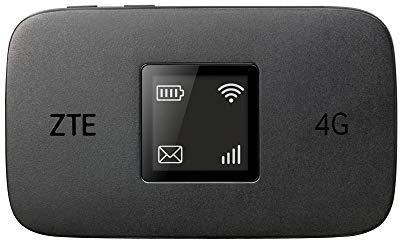 ZTE MF971R, LTE CAT6/4G tragbarer mobiler WLAN-Hotspot, entsperrt, kostengünstiges Reise-WLAN, 300 Mbit/s, 2000 mAh Akku, WLAN-Dualband, Schwarz