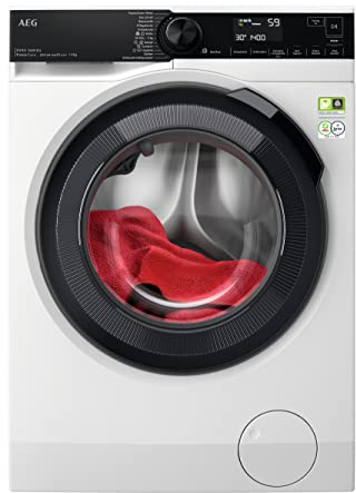 AEG LR8A75490 Waschmaschine / UniversalDose Schublade / ÖKOMix - Faserschutz / ProSteam - Auffrischfunktion / 9.0 kg / Leise / Mengenautomatik / Nachlegefunktion / Wasserstopp / 1400 U/min