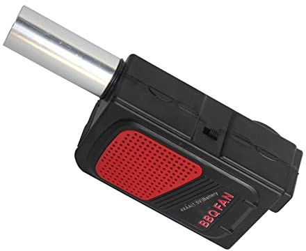 BBQ Fan Air Blower Handheld Electric BBQ Fan Portable Picnic Air Blower for Outdoor Barbecue Cooking Camping