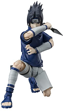 Bandai Tamashii Nations - Sasuke Uchiha -Ninja Prodigy of the Uchiha Clan Bloodline Naruto, Spirits S.H.Figuarts