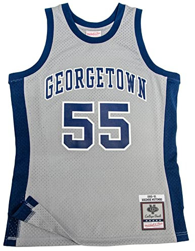 Mitchell & Ness NCAA Swingman Jersey Georgetown University - D. Mutombo, S
