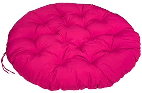 ZTGL Papasansessel Kissen Wasserdicht, Polster Bodenkissen für Schwenksessel, Rund Papasan Sessel, Indoor & Outdoor Polyrattan Sessel