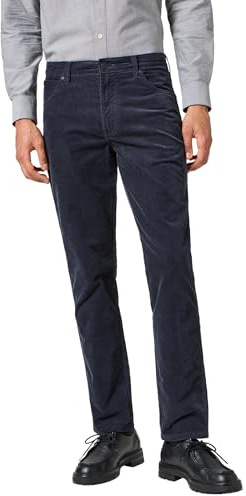 Wrangler Herren Jeans Texas Slim Fit Jeanshose, Dark Navy Blue,31W / 32L
