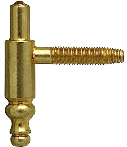 OTLAV Einbohrband Rahmenteil Typ 190, Band ø 14 mm, Stahl vermessingt