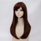 LINLINCD Cosplay wig 65cm Spiel OW DVA D.va Copslay Perücke Frauen Farbe Hana Aong Kostüm Perücke Peruca DVA Cosplay Perücken