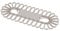 Joseph Petal Tendedero con 32 Pinzas, Ideal para Calcetines y Ropa Interior, Ganchos de Aluminio, Plegable